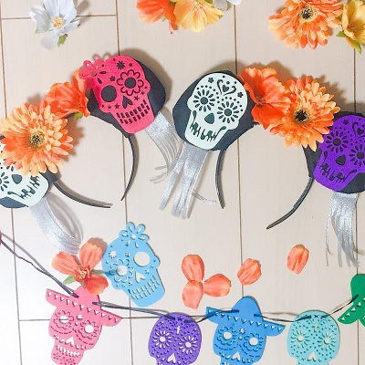 つぇるこさん作・リメンバーミーカチューシャ