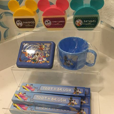 アメニティは宿泊人数分もらえる？