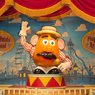 パークでポテトヘッド夫妻には会える？