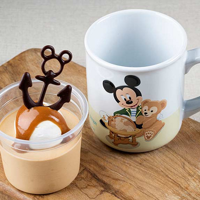 キャラメル&チーズ風味のムース