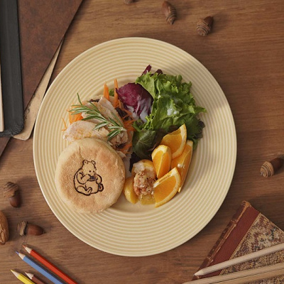 キャロットラペとタンドリーチキンのマフィン