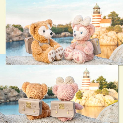 ディズニーポータブルクッション：ダッフィーのワンダフル