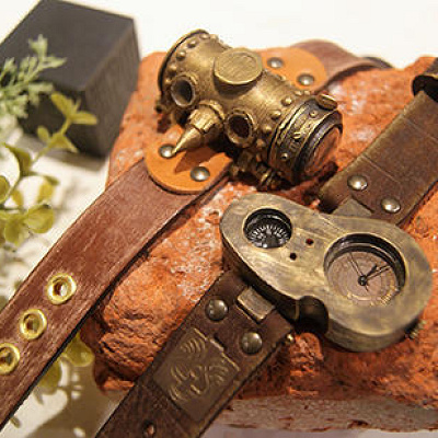 天空の城ラピュタ・クラフト腕時計