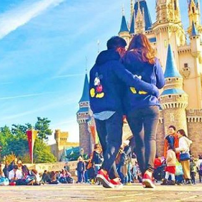 カジュアルシンプルなミッキーコーデ