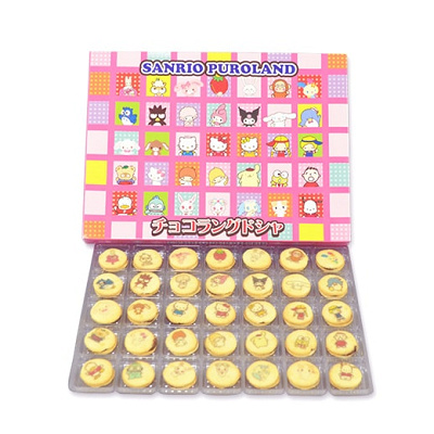 キャラクターチョコラングドシャ