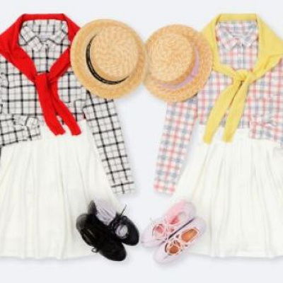 チェックシャツ