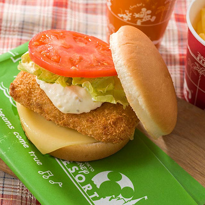 チーズ＆コッドフィッシュバーガーセット