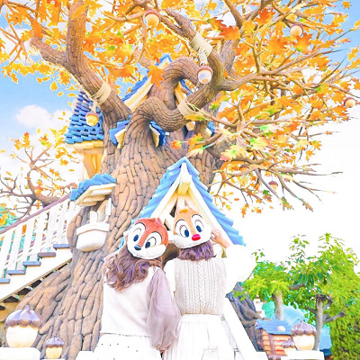 チップとデールコーデ