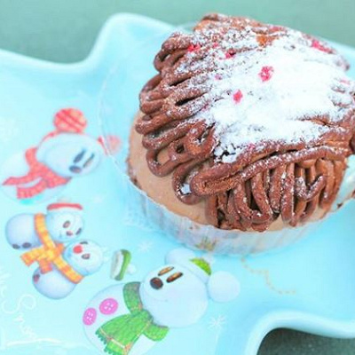 チョコレート＆コーヒームースケーキ \