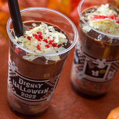 チョコレートドリンク(コーヒーゼリー入り)