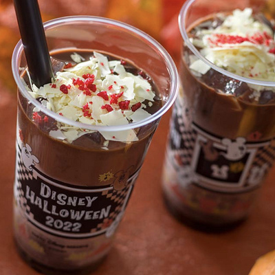 チョコレートドリンク（コーヒーゼリー入り）