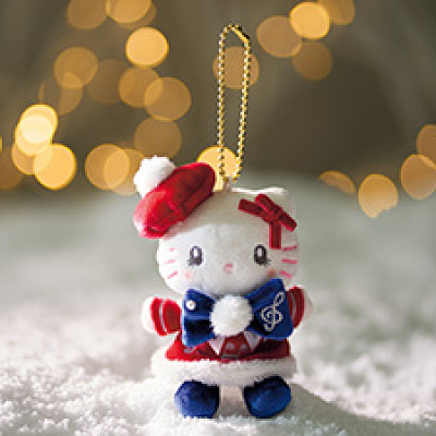 聖歌隊キティマスコットキーチェーン(クリスマスグッズ2025)