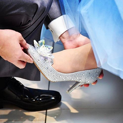 シンデレラといえばガラスの靴