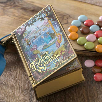 カラフルチョコレート、ミニスナックケース付き