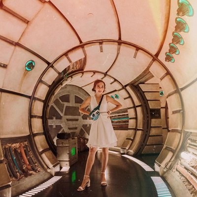 船内で記念撮影も