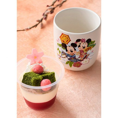 練乳ムース＆ストロベリーゼリー（スーベニアカップ付き）