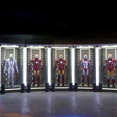 マーベル・ヒーロー展の展示内容
