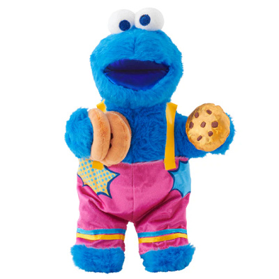 クッキーモンスターぬいぐるみ