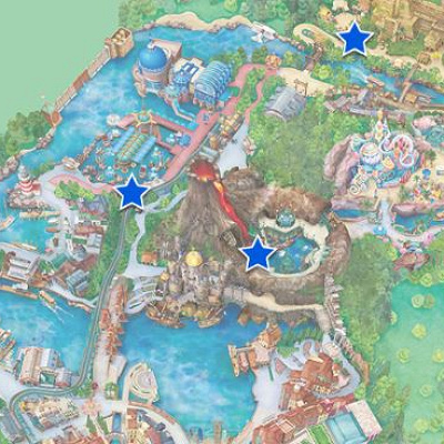 ディズニーシーのクールスポット