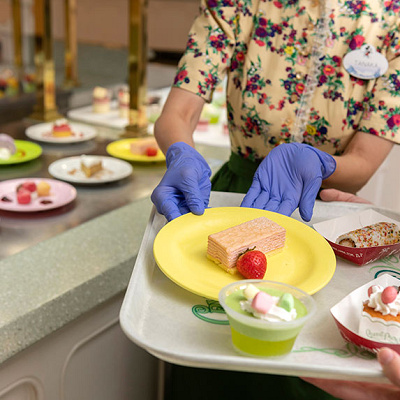 ディズニーランドのスイーツ食べ放題のコロナ対策