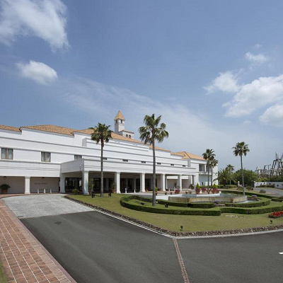 ホテル志摩スペイン村の中庭