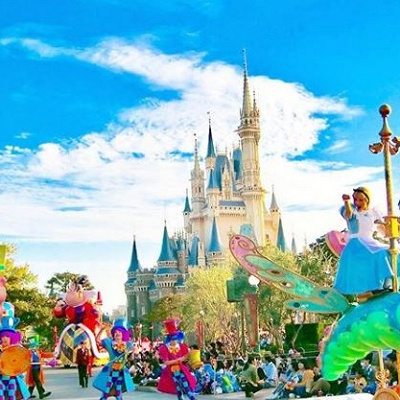 1月のディズニーランドの混雑予想