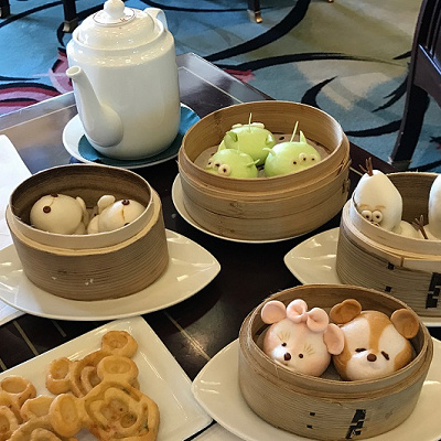 かわいいディズニー点心