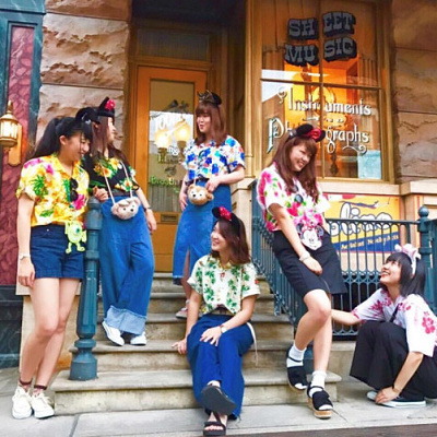 ディズニーのアロハシャツ