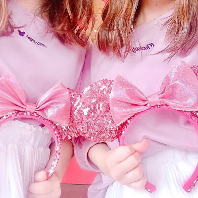 ディズニー激安双子コーデ