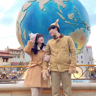 ディズニーカップルコーデ