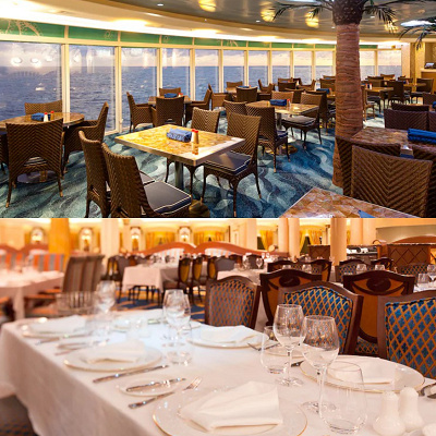 ディズニークルーズのレストラン