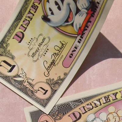 ディズニーダラー：1ドル紙幣