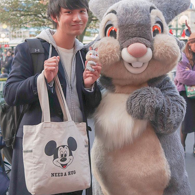 ディズニーグッズコーデ