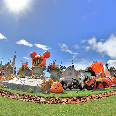 ディズニー・ハロウィンの様子