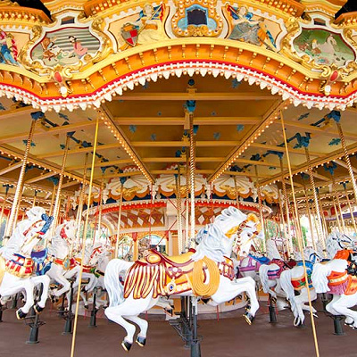 ディズニーのメリーゴーランド