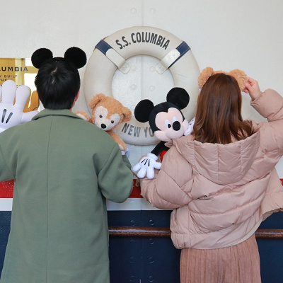 ディズニーの服装例（デート）