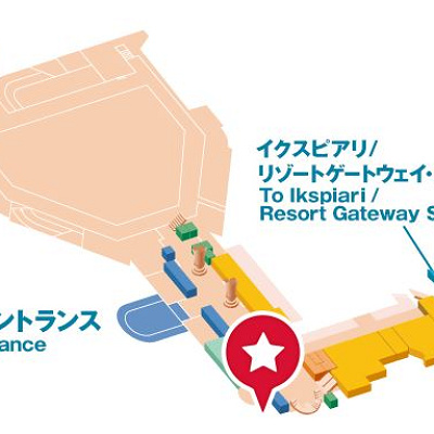 ディズニーリゾートクルーザーのりばの地図