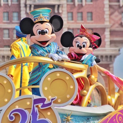 ディズニーシーのミッキー&ミニー