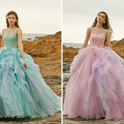 ディズニーウエディングドレス：アリエル