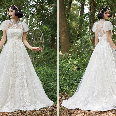 ディズニーウエディングドレス：白雪姫