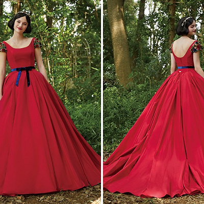 ディズニーウエディングドレス：白雪姫