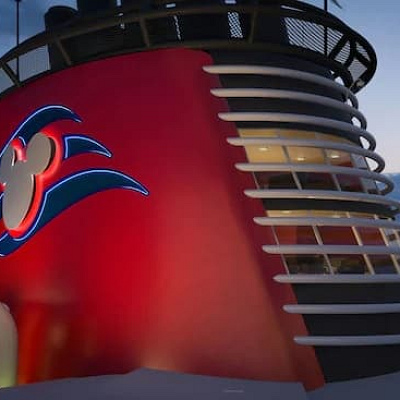 ディズニー・ウィッシュ号のファンネル