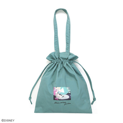 ディズニー×アコモデ④：ふしぎの国のアリス　カラー巾着トート