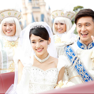 ディズニーランドの結婚式