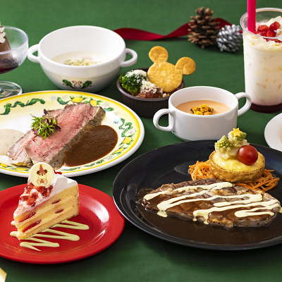 ディズニーシーのクリスマスフード2025