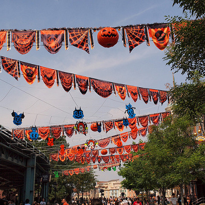 ハロウィン期のディズニーシー