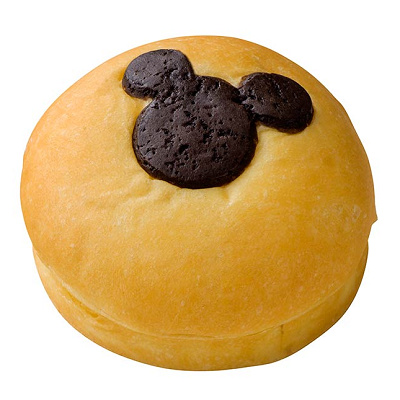 ディズニーシー食べ物：ブリオッシュ（カスタード＆ホイップ）