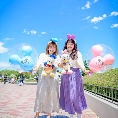 ドナルドとデイジーコーデ