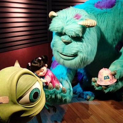 ブーをおこさないように。そーっと