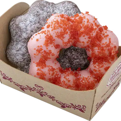 ドーナツ（ストロベリー、チョコ）